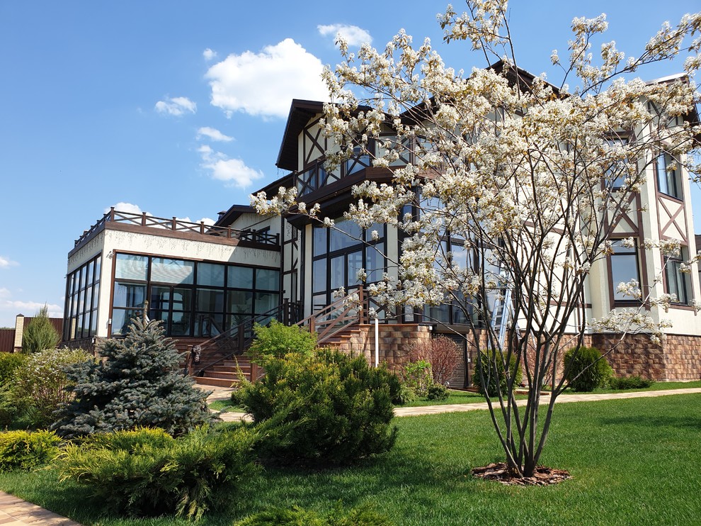 Проект участка с террасированием.