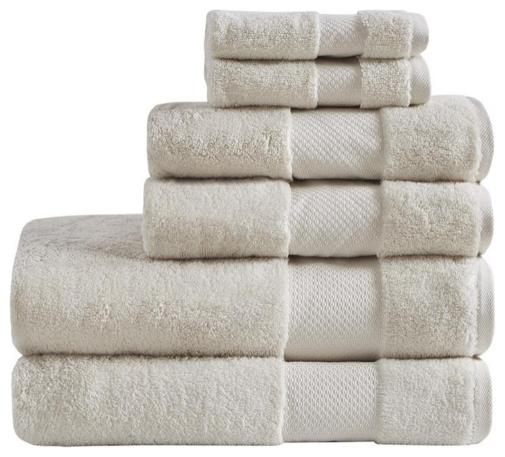 100% Cotton 6pcs Bath Towel Set, MPS73-318