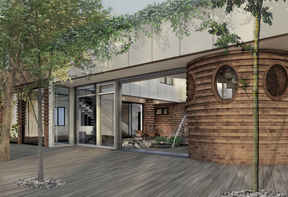 Эскизный проект индивидуального жилого дома в Велегож - парк 2 Тульской области