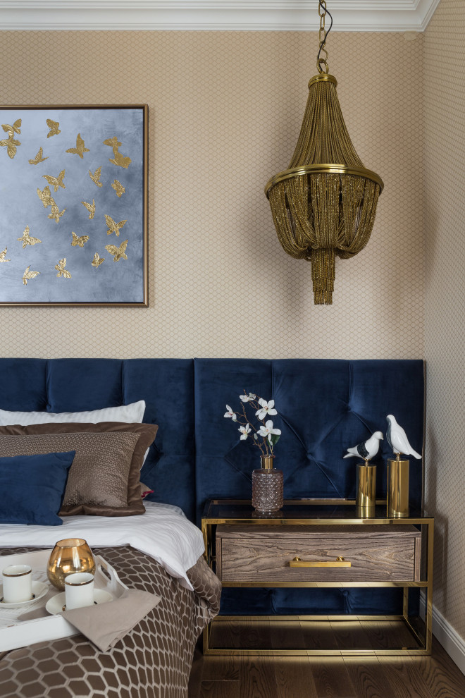 Квартира с сочными акцентами в Неоклассике