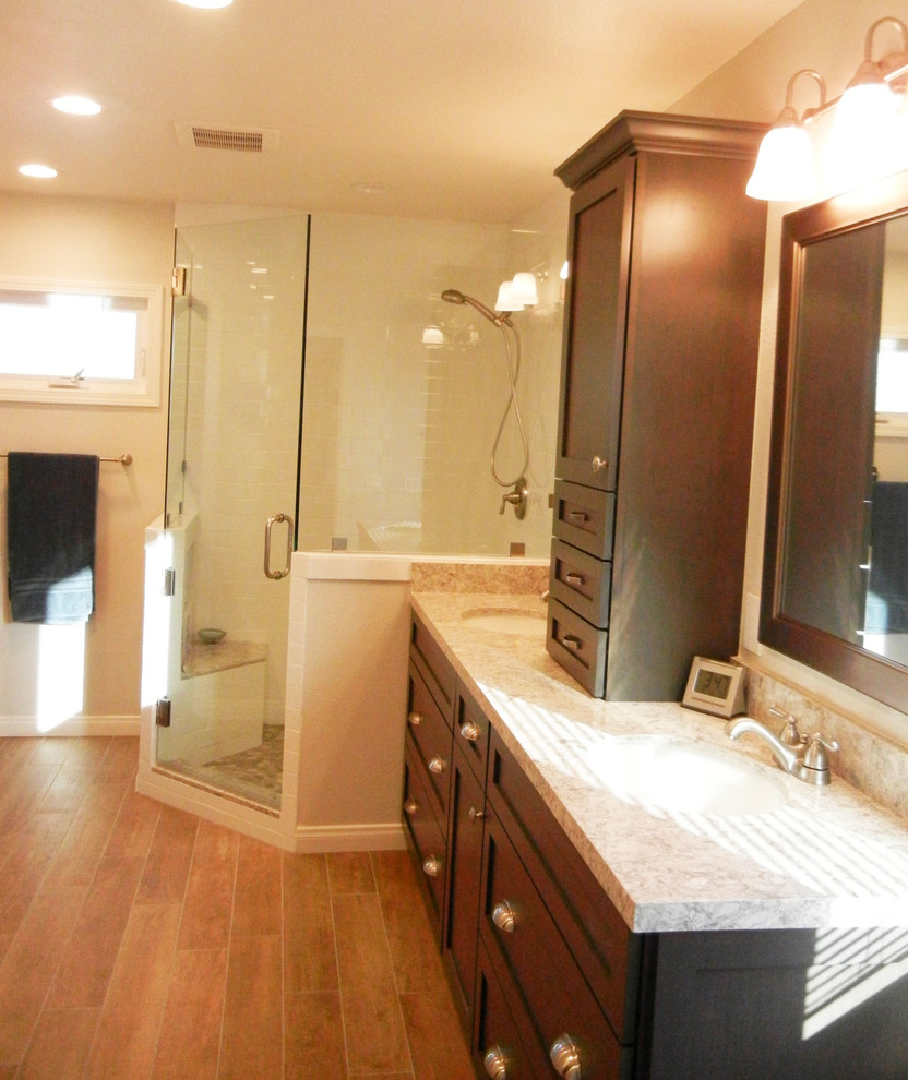 Bathroom - transitional bathroom idea in Orange County