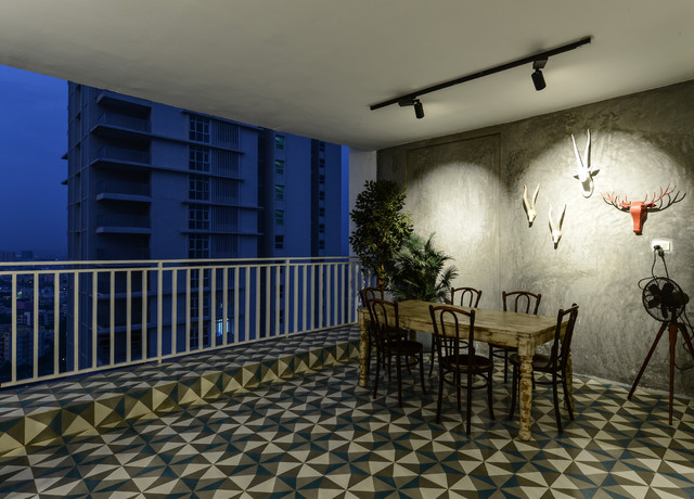Lodha shabby-chic-inspirerad-balkong