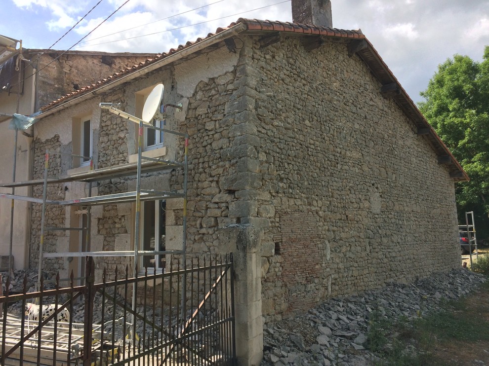 Réfection de la couverture et d'une partie des façades