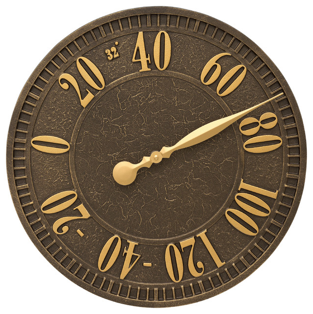 Geneva 16 Indoor Outdoor Wall Thermometer Decorative
