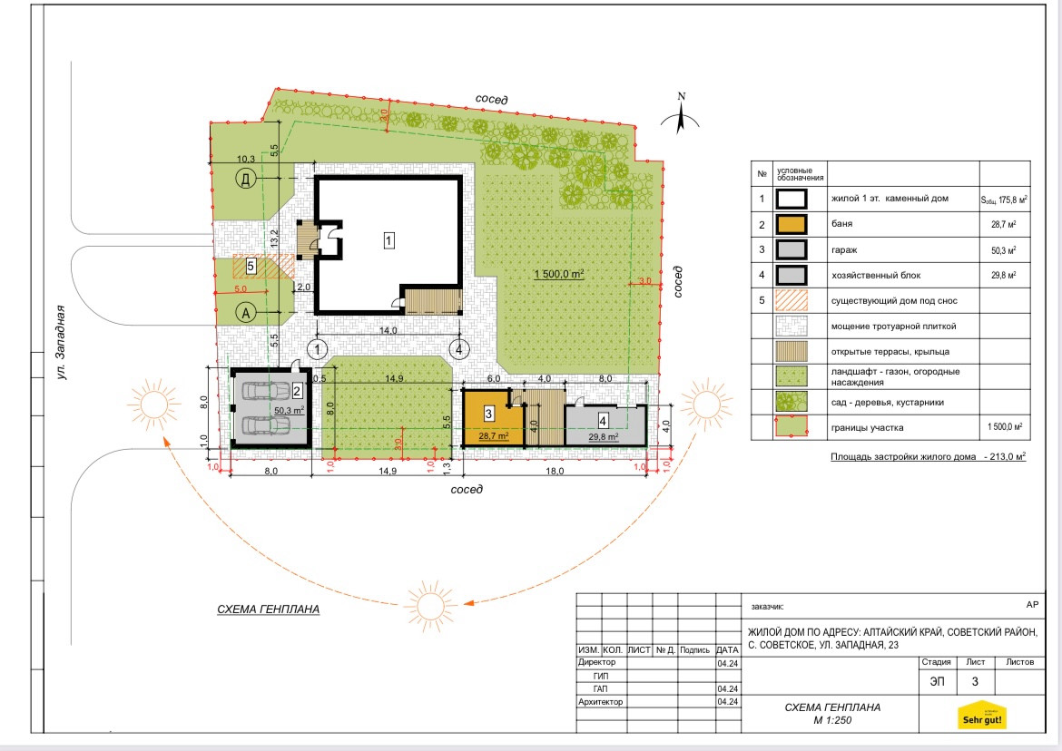 Одноэтажный дом