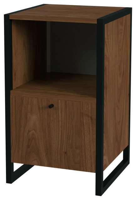 Drake One Drawer File Cabinet With Storage