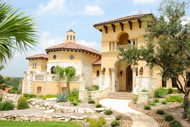 Glamorous Mediterranean Home In San Antonio Mediterranean