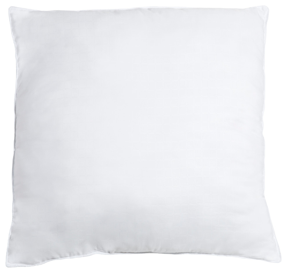 Overfilled Down Alternative Euro Pillows, Set of 2 Traditional Bed