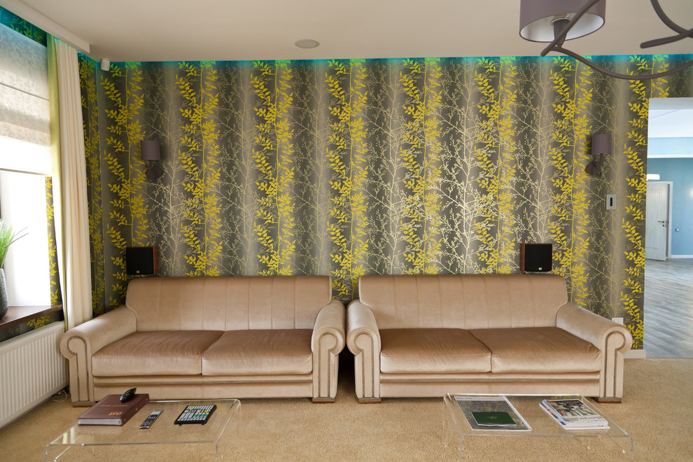 Одноуровневый коттедж, проект TELETASK-Казахстан