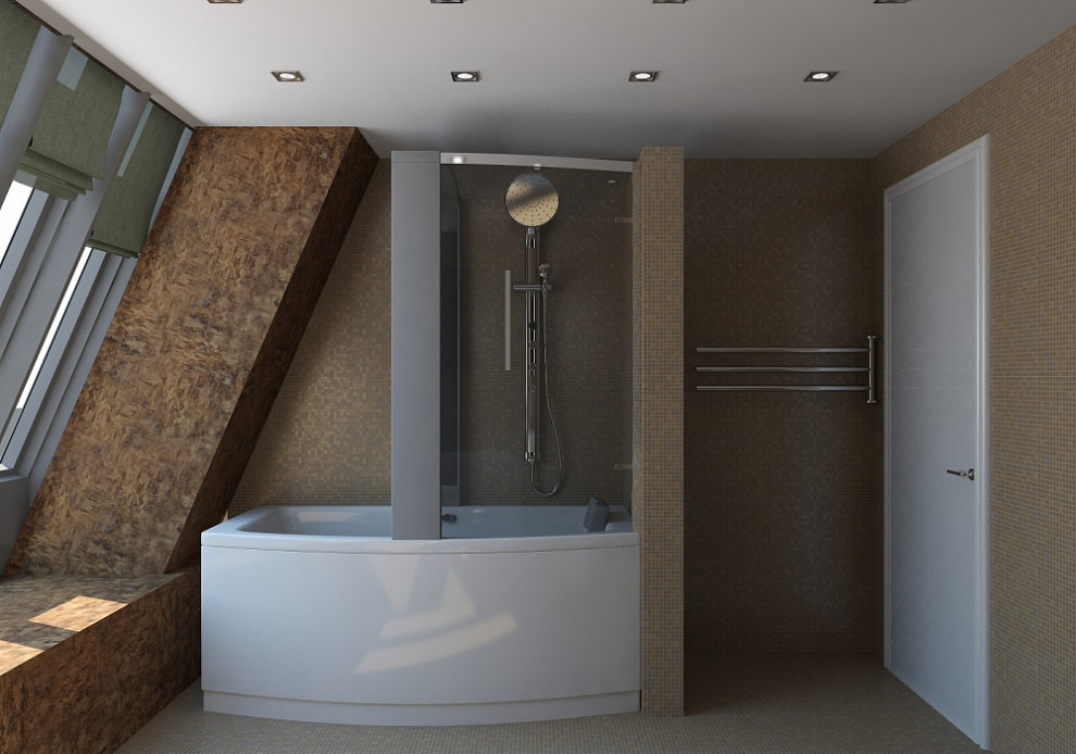 Проект апартаментов на мосту Багратион.