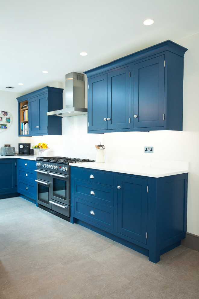 Stunning Shaker-style kitchen in Surrey - Transitional - Kitchen