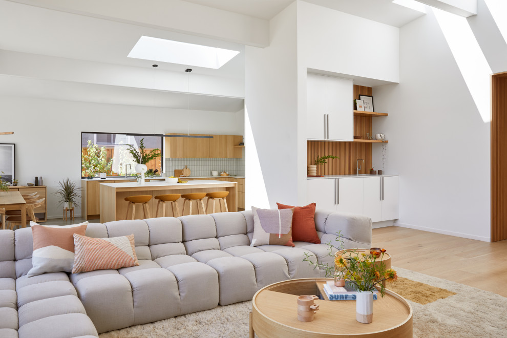 Australian Minimalist Ground-Up - Modern - Living Room - San Francisco ...
