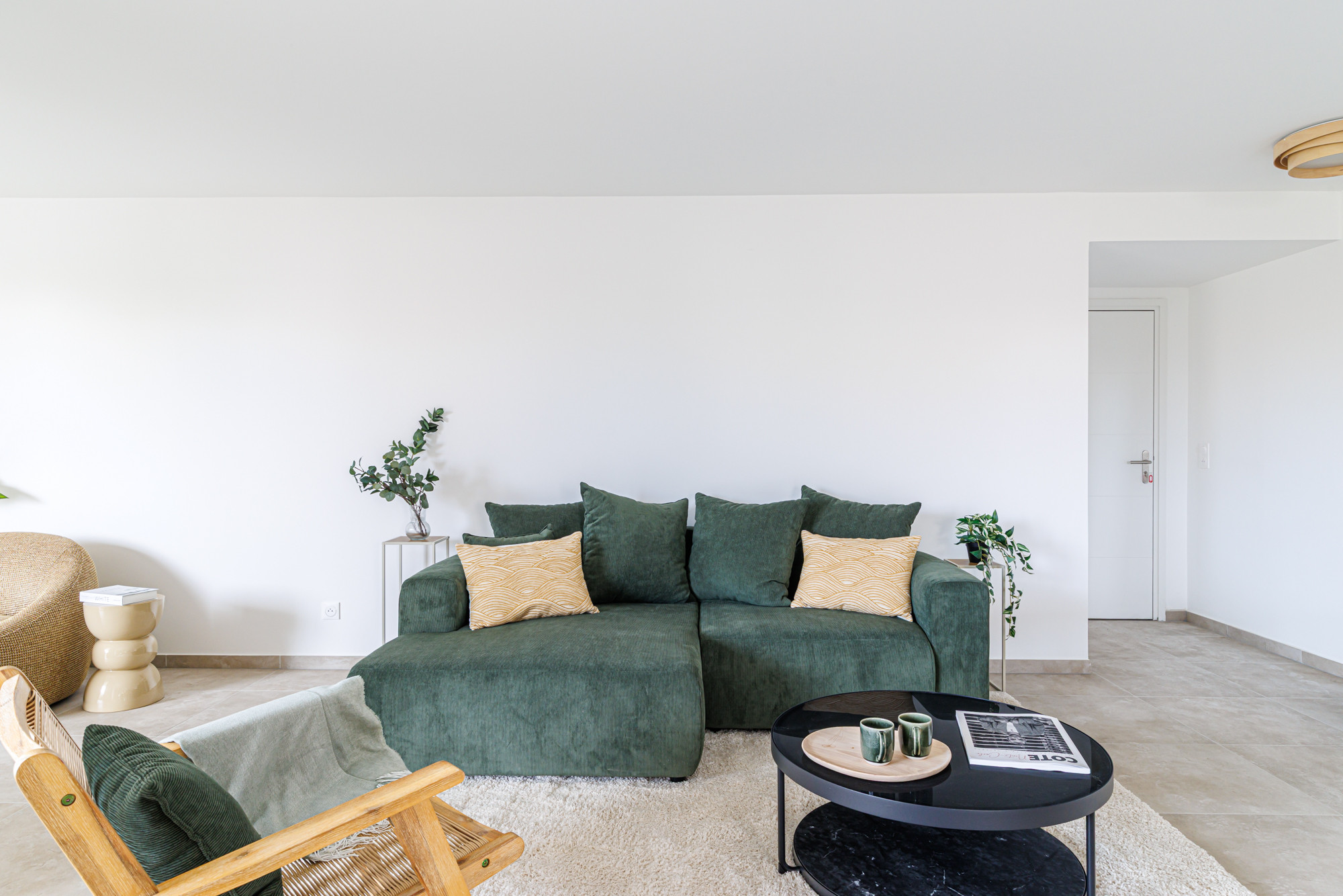 Home staging, L'Echappée mer, Cagnes sur mer