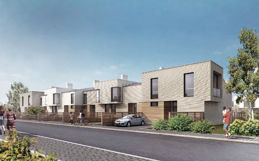 Проект таунхаусов в поселке Глухово