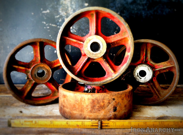 Vintage Industrial Casters