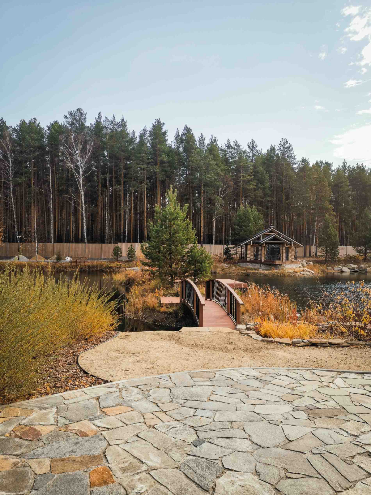 Роскошный сад в Екатеринбурге