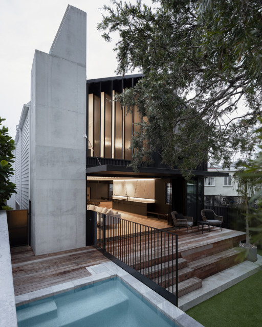 LB House contemporary-fasad