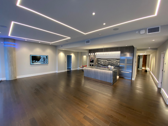 Private Condo minimalistisch-kueche