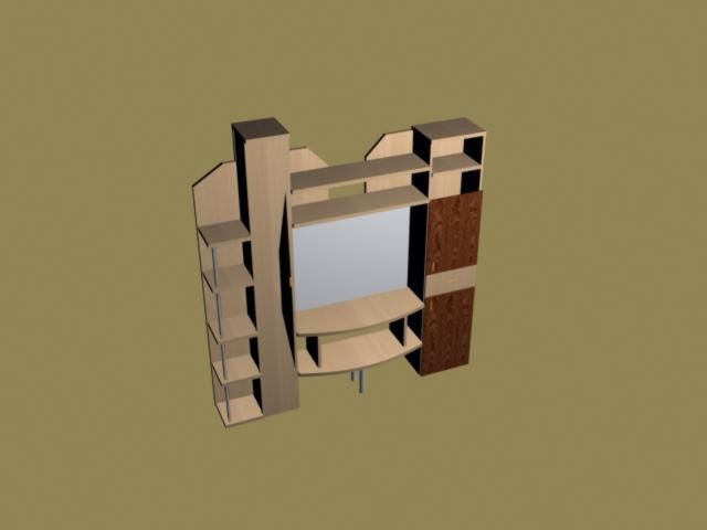 визуализация корпусной мебели