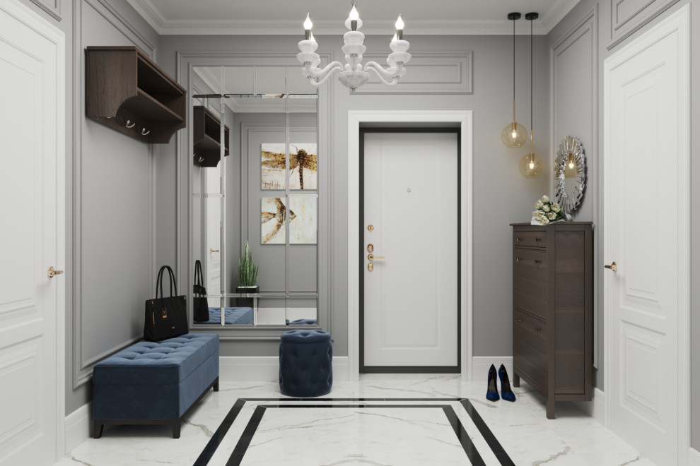 Необычная классика в частном доме