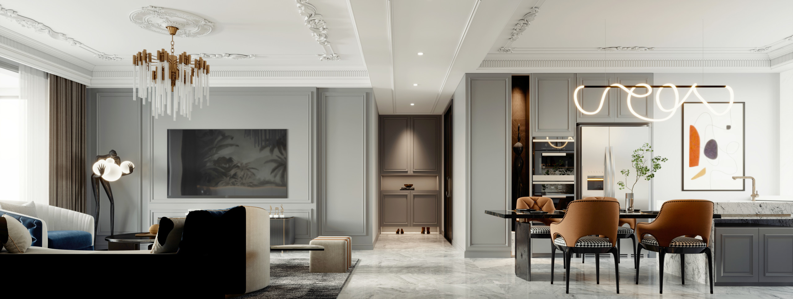 Modern Luxe Residence in Kensington