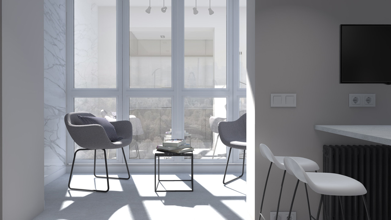 Проект квартиры в ЖК "Весенний" 98 кв м