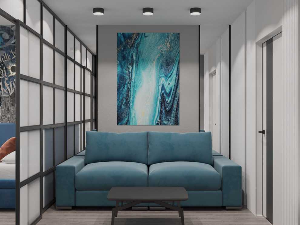 Квартира в современном стиле.