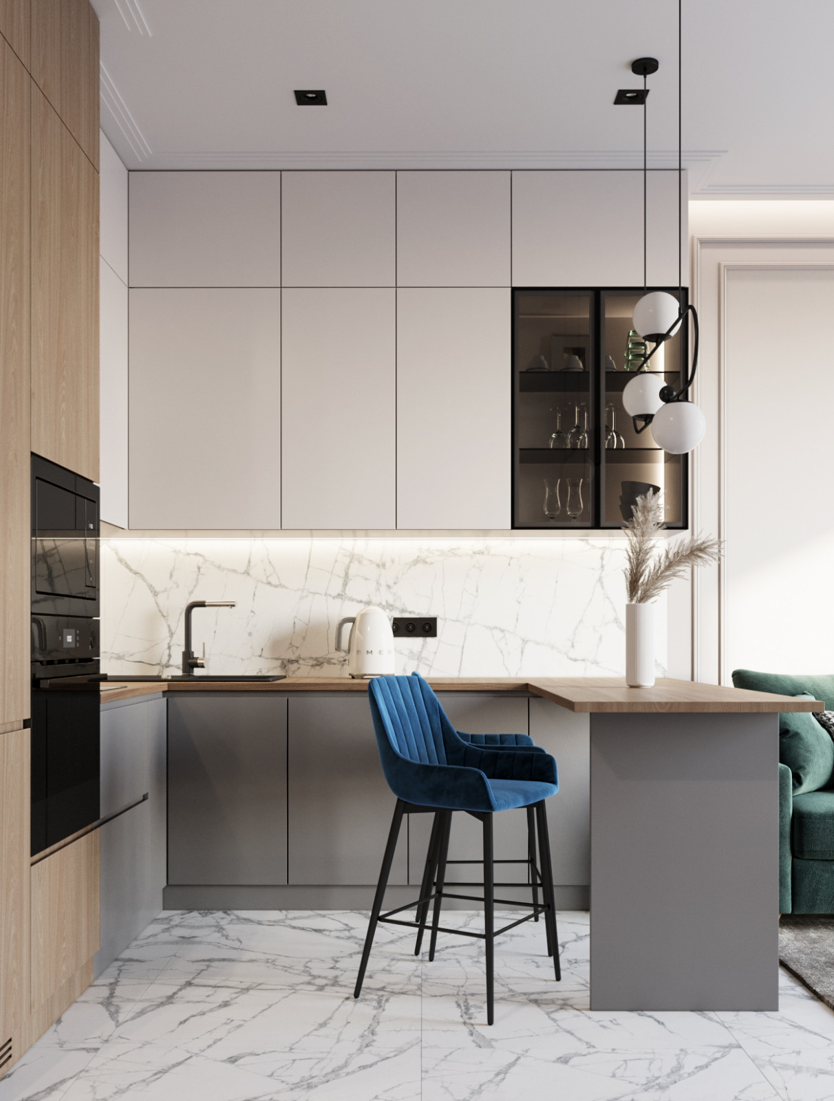 Москва, ЖК "PLAY". Евродвушка 46 кв.м.