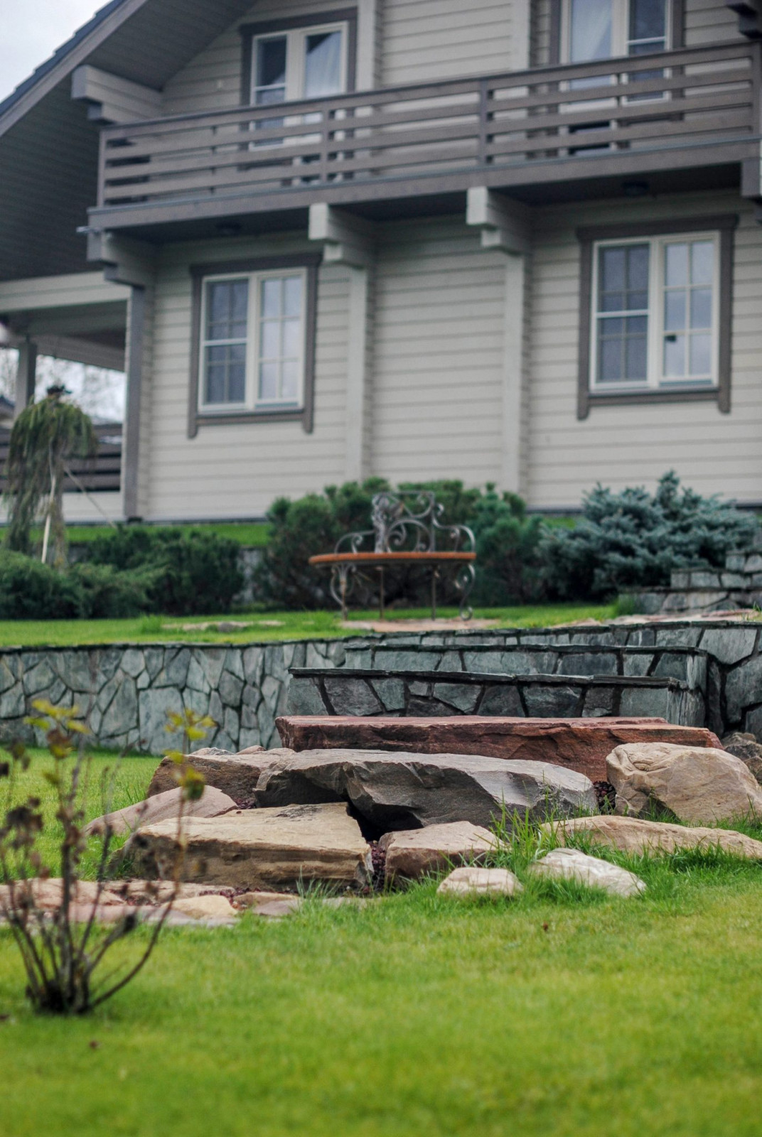 Частный сад в Нижегородской области