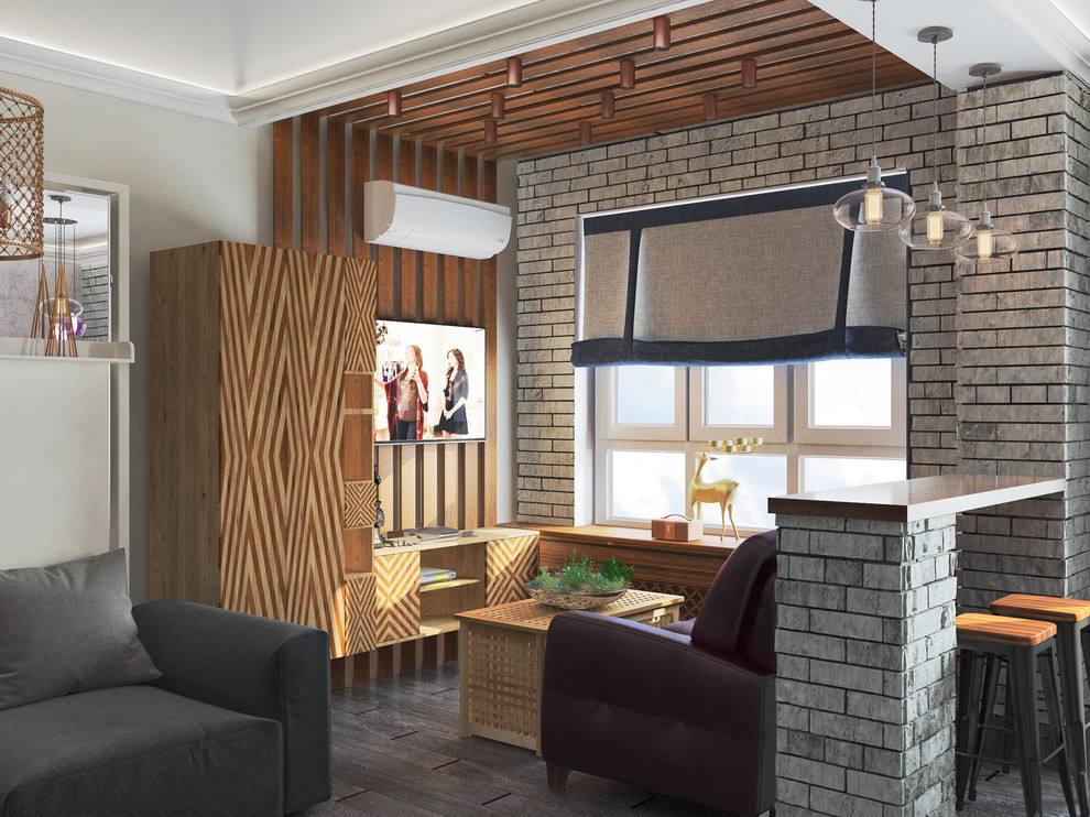 Лофт с нотками классики в ЖК Элегант