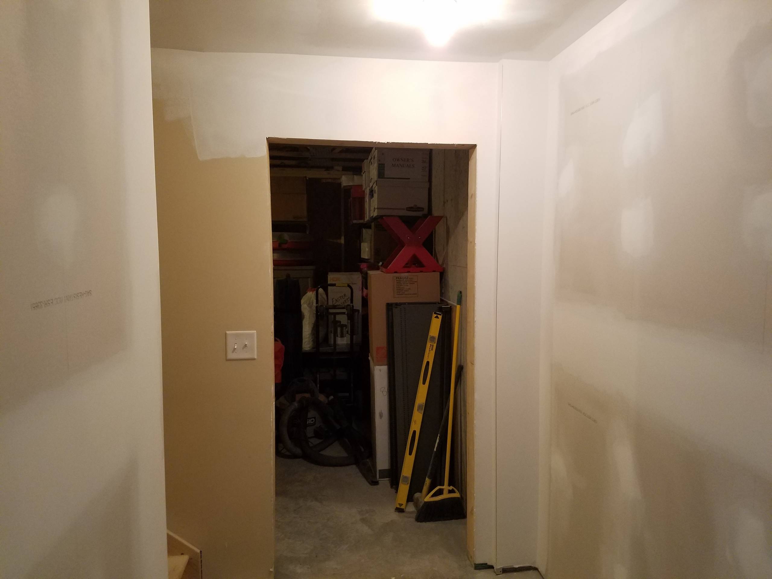 Basement finish