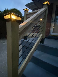 Deck Railing Install