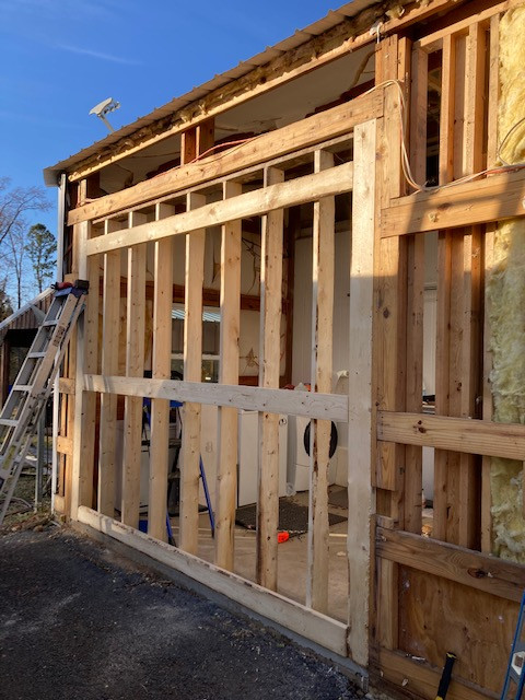 Garage Entryway Conversion