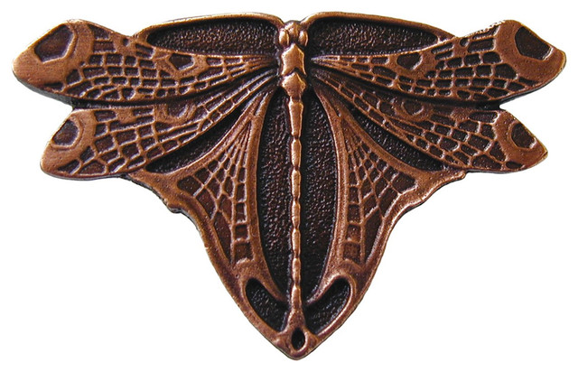 Dragonfly Knob Antique Copper, Antique Copper