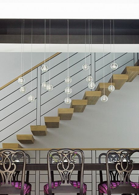 LBL Lighting contemporain-escalier