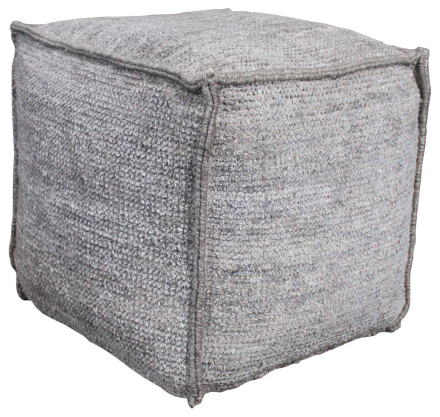 Pouf Multi Contemporary Floor Pillows And Poufs by Moti