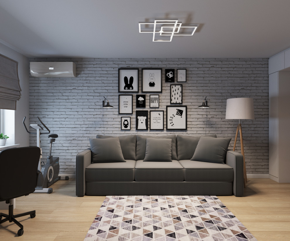 Детская с функцией гостиной комнаты