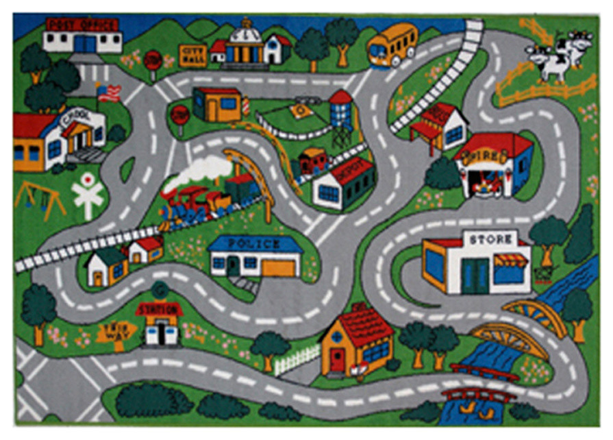 Fun Rugs Fun Time Collection Country Fun Area Rug, 31"x47