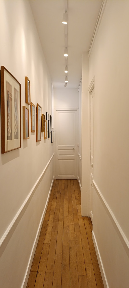 Rénovation d'un long couloir