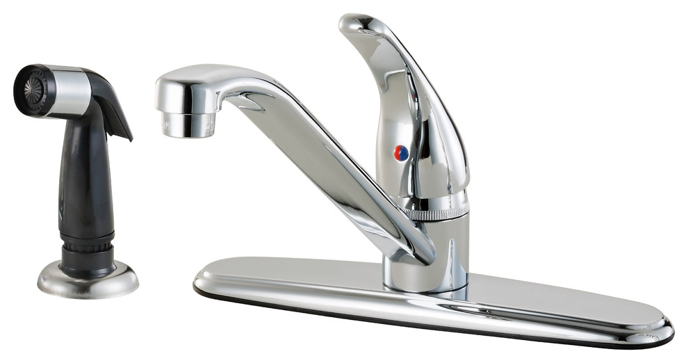 Hardware House Kitchen Faucet, Chrome Contemporary Kitchen Faucets by Hardware House Houzz