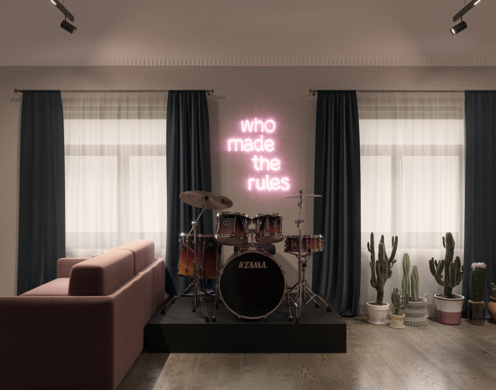 Дом в стиле "Русский лофт"