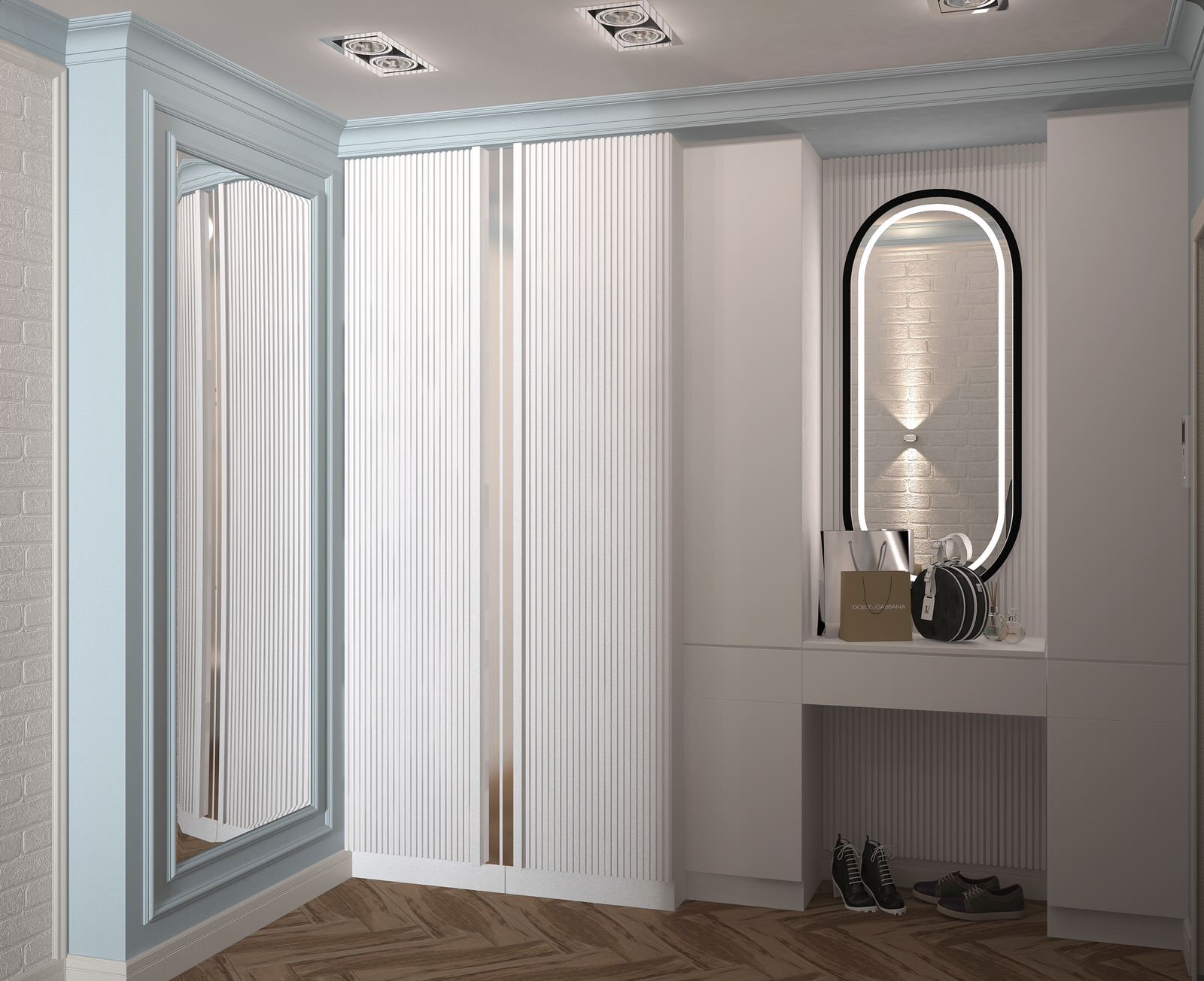 ПРоект двухкомнатной квартиры 73 кв.м.