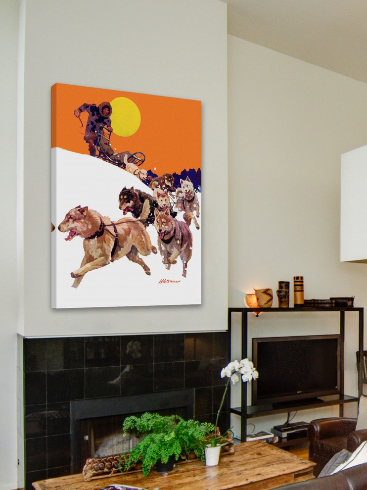 Inspiration for a living room remodel in Los Angeles