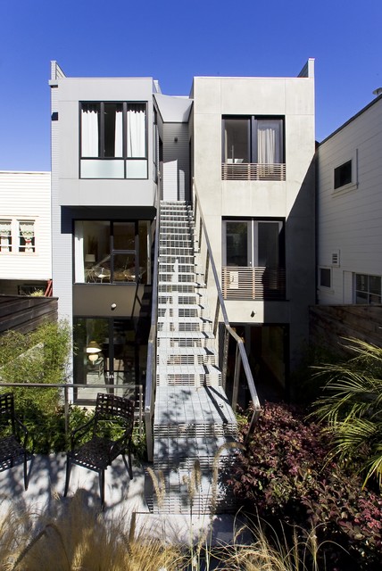 Chattanooga Street Duplex contemporary-fasad