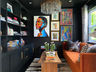 Watch Now: Tour a Designer’s Bold ‘Mom Cave’ and Multiuse Office (one photo)
