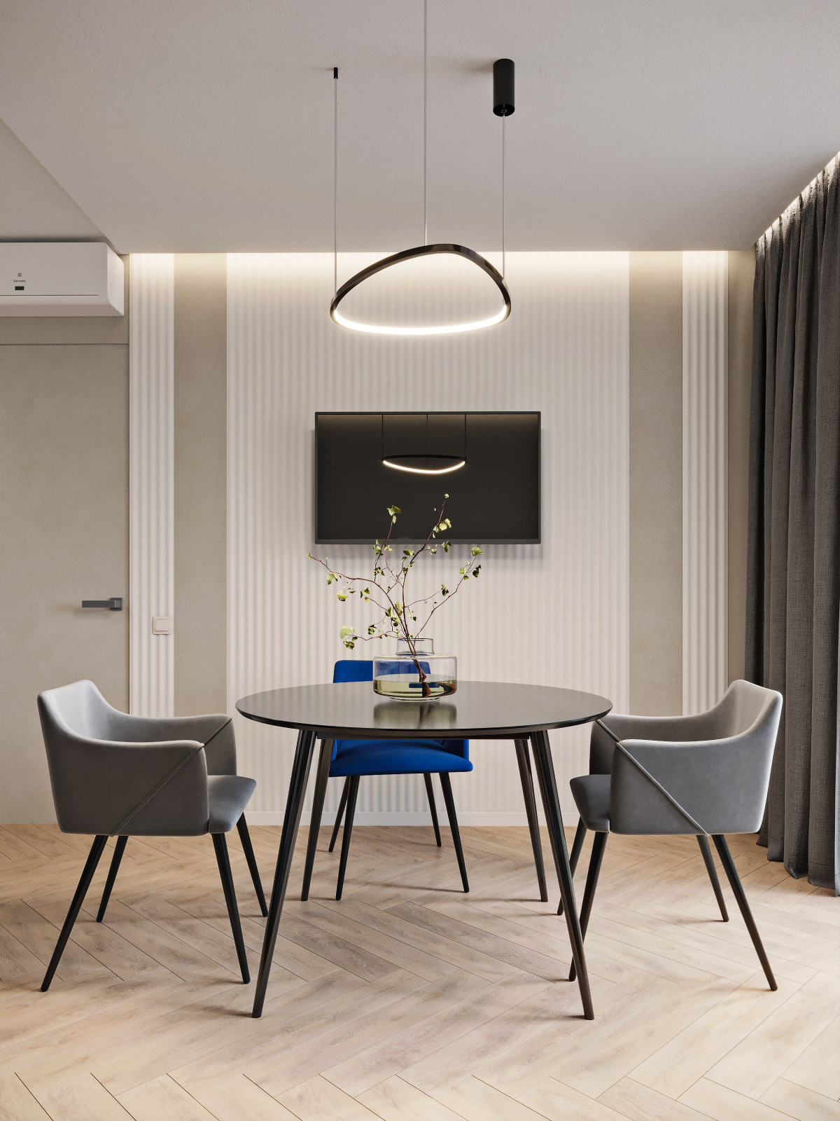 Квартира с чистым дизайном