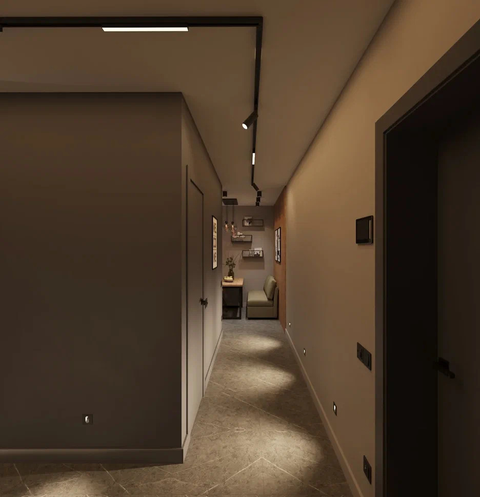 Дизайн-проект квартиры для молодого с человека