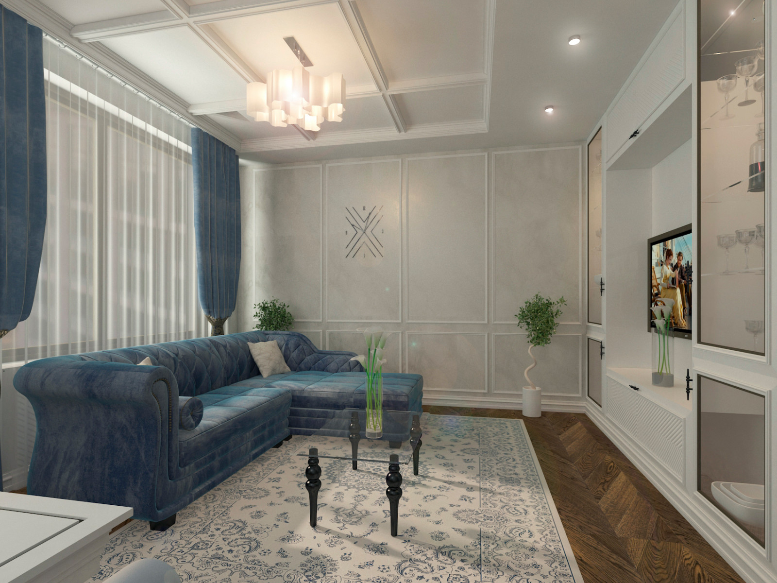 Дизайн-проект квартиры в ЖК Наследие