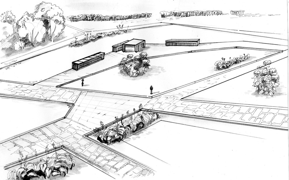 Ландшафт.Организация дворовой территории.