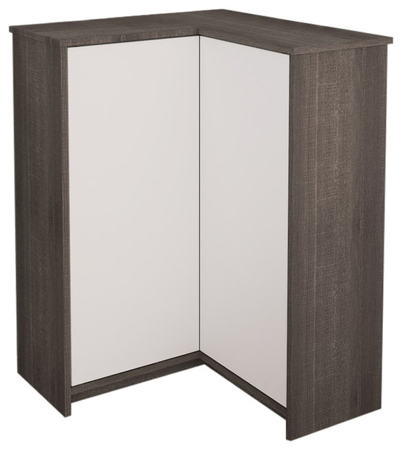 Bestar Small Space Corner Storage Unit Contemporary Storage